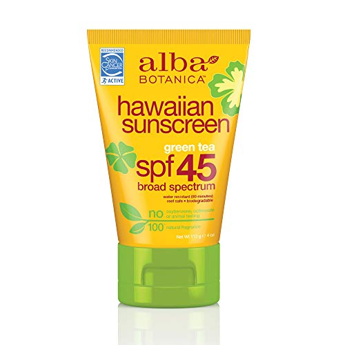 Alba Botanica Hawaiian Green Tea Sunscreen SPF 45