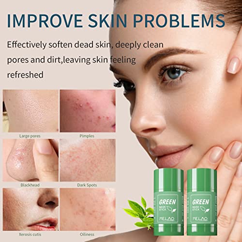 Green Tea Pore Cleansing Clay Mask (2 Pack)