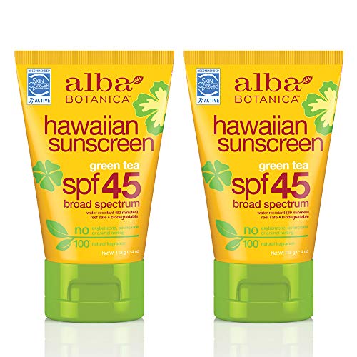 Alba Botanica Hawaiian Green Tea Sunscreen SPF 45