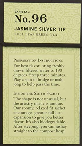 Smith Jasmine Silver Tip Green Tea (6x15 Bag)