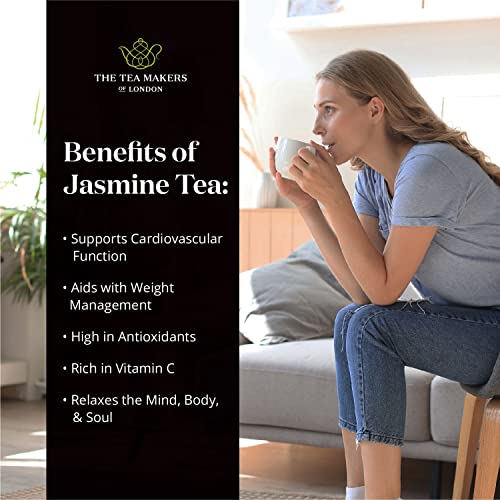 Jasmine Blossom Green Tea - Fragrant & Delicious