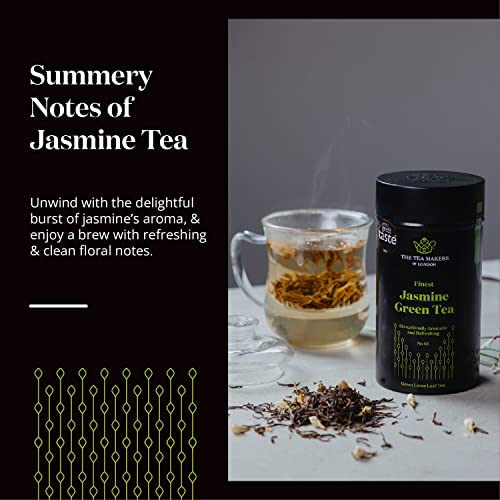 Jasmine Blossom Green Tea - Fragrant & Delicious
