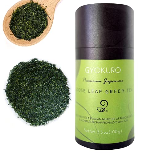Organic Japanese Gyokuro Green Tea - 3.5oz
