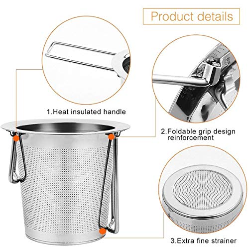 HAUSPROFI Green Tea Infuser – Stainless Steel Strainer