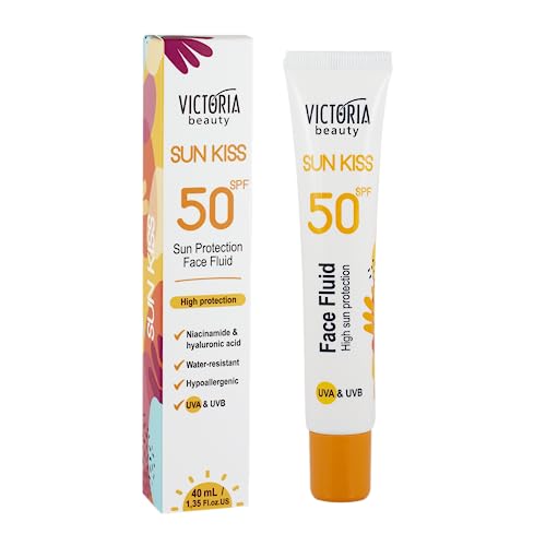 Victoria Beauty Sun Kiss SPF 50 Green Tea Facial Sunscreen