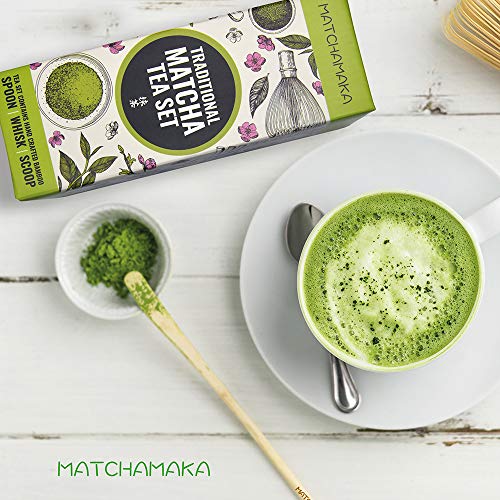 Traditional Matcha Tea Ceremony Set - Matcha Whisk Kit