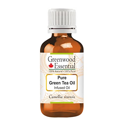 Pure Green Tea Oil, Infused - 15ml (0.50 oz)