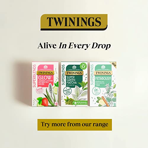 Twinings Superblends Cleanse Green Tea - Matcha, Lemon & Fennel