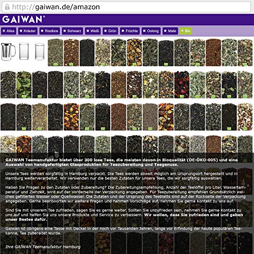 GAIWAN® Organic Sencha Haikido Green Tea - 1000g