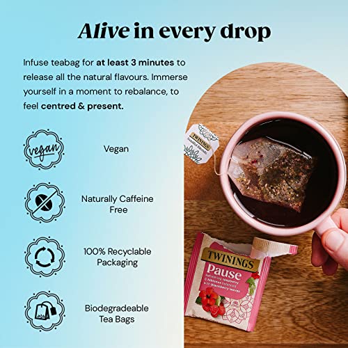 Twinings Soulful Blends Raspberry Hibiscus Tea - 20 Bags
