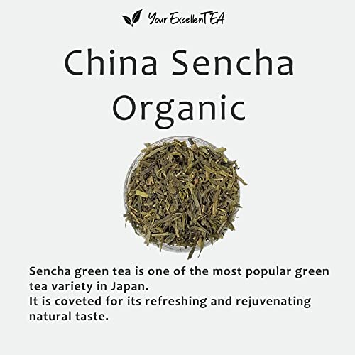 Organic China Sencha Green Loose Leaf Tea (1kg)