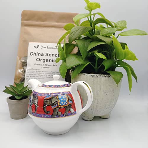 Organic China Sencha Green Loose Leaf Tea (1kg)