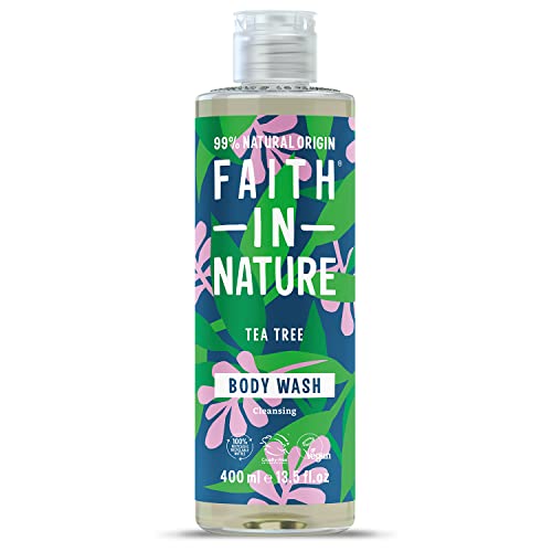 Natural Green Tea Body Wash, Vegan, Cruelty-Free, 400ml