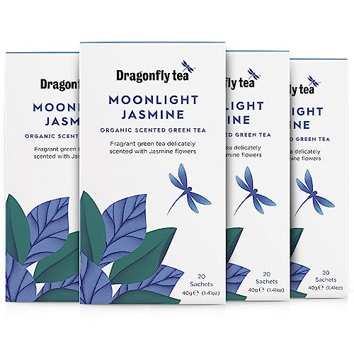 Dragonfly Moonlight Jasmine Tea | Organic & Fragrant