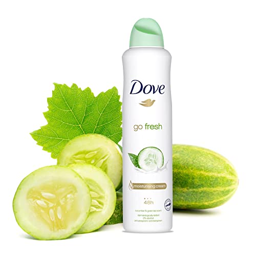 Dove Go Fresh Cucumber & Green Tea Deodorant Spray - 12x 250ml