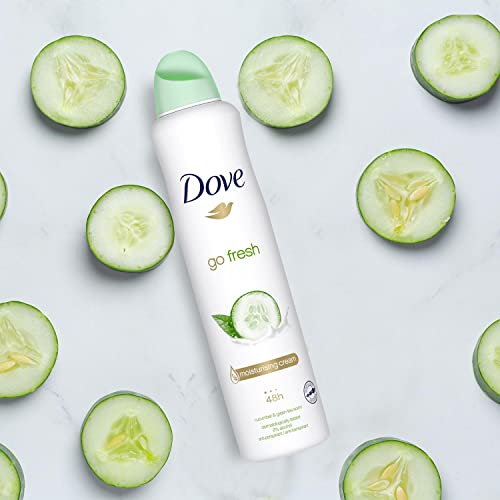 Dove Go Fresh Cucumber & Green Tea Deodorant Spray - 12x 250ml