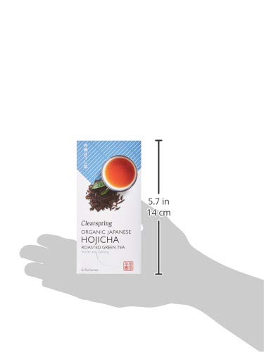 Clearspring Organic Hojicha Teabags, Japanese Roasted Green Tea