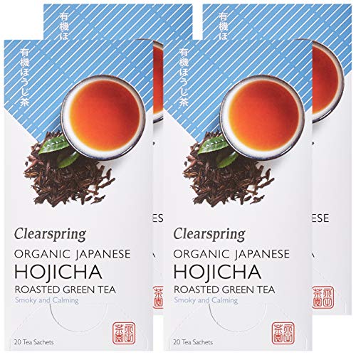 Clearspring Organic Hojicha Teabags, Japanese Roasted Green Tea