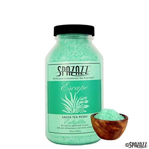 Green Tea Peony Spa Crystals for Relaxation