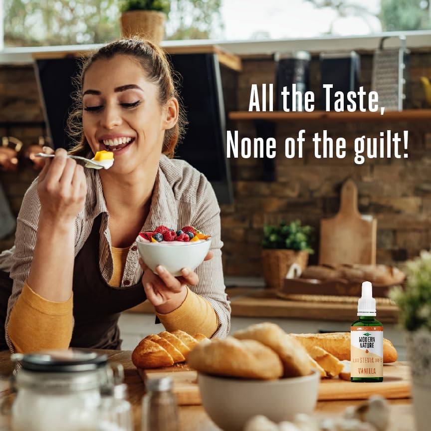 Green Tea Flavour Drops - Stevia Sweetener - 50ml