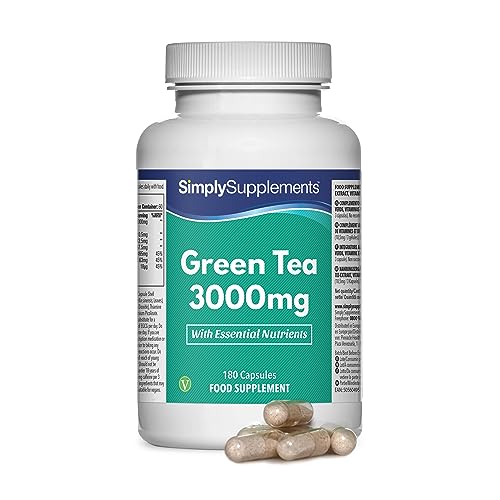 UK Made Green Tea Extract - 3000mg | 180 Caps
