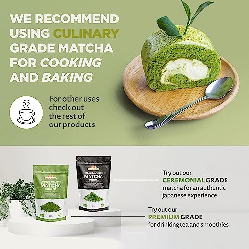 Japn Organic Matcha Green Tea Powder - Culinary Grade