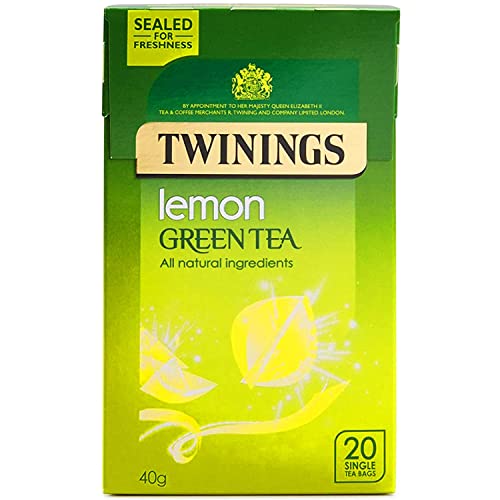 Twinings Green Tea Lemon Teabags, 40 g