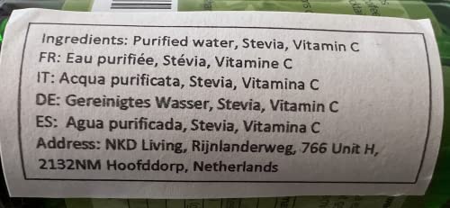 NKD Living Pure Green Tea Stevia Drops 50ml