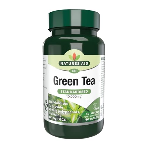 10,000mg Green Tea Tablets - 60 Pack
