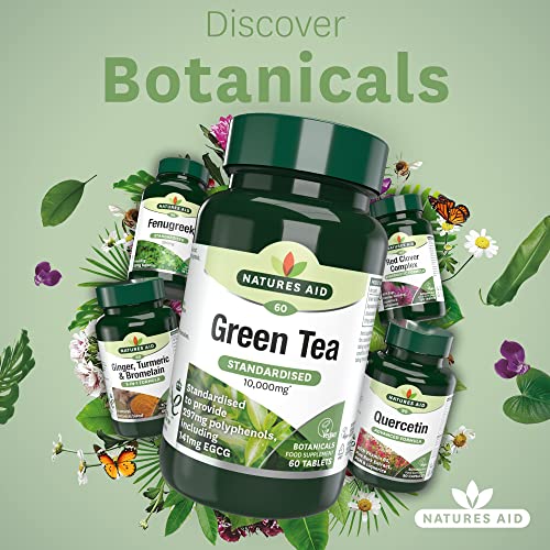 10,000mg Green Tea Tablets - 60 Pack