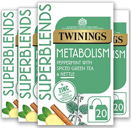 Twinings Metabolism Boosting Green Tea - 80 Biodegradable Bags