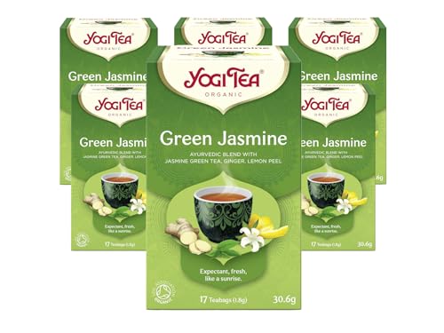Green Jasmine Organic Herbal Tea, 102 Teabags Total