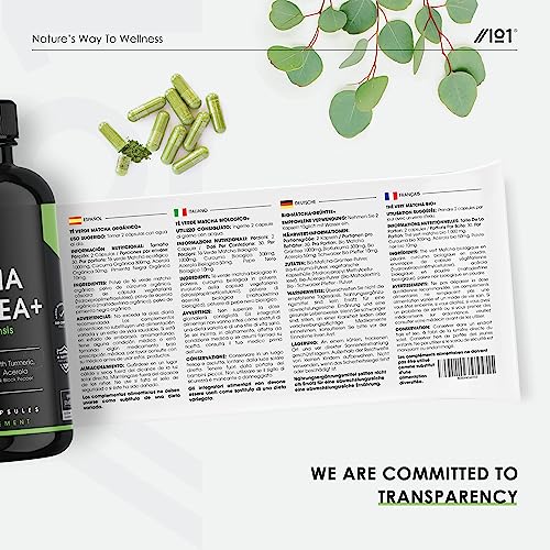 Organic Matcha Green Tea Extract - Turmeric Boosted