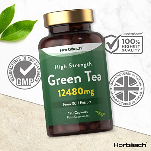 High Strength Green Tea Capsules | 12480mg | Vegan