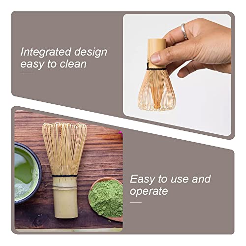 AOTISBAO Semi-Handmade Bamboo Matcha Whisk for Green Tea