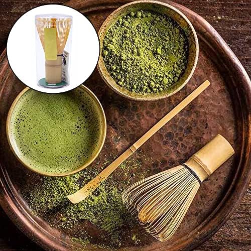 Bamboo Matcha Whisk Set - Premium Green Tea