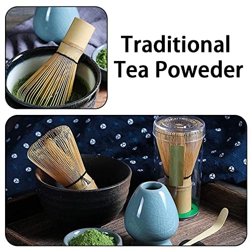 Bamboo Matcha Whisk Set - Premium Green Tea