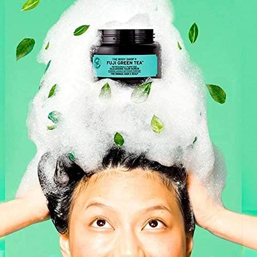 Fuji Green Tea Scrub Shampoo by The Body Shop