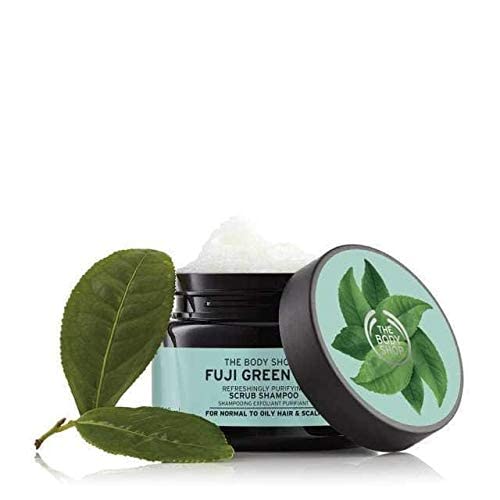Fuji Green Tea Scrub Shampoo by The Body Shop