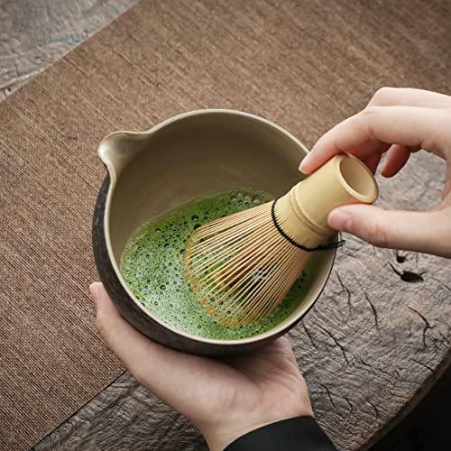 7pc Japanese Tea Set with Matcha Whisk and Bowl