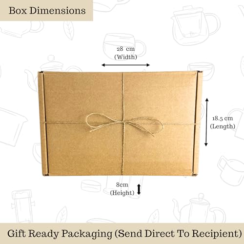 Luxury Green Tea Gift Set: British Delights with Snacks