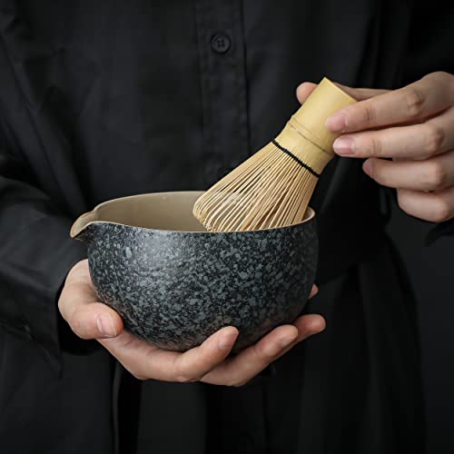 7pc Japanese Tea Set with Matcha Whisk and Bowl