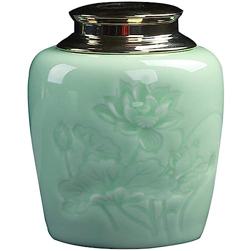 Vintage Chinese Style Ceramic Tea Container