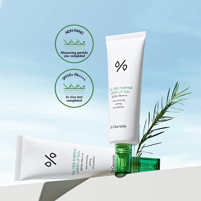 Dr.Ceuracle Tea Tree Purifine Green Sunscreen SPF50+