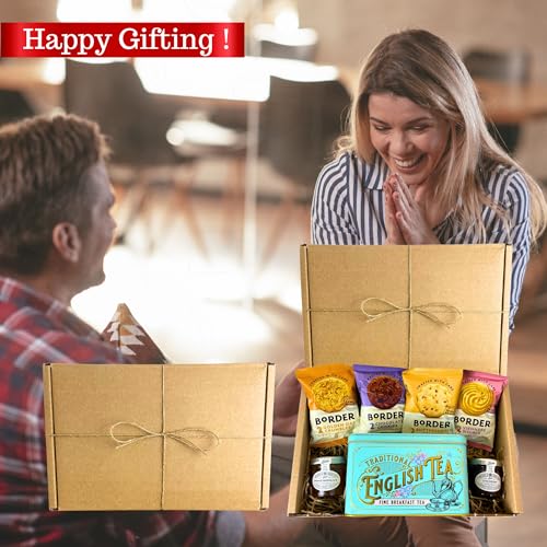 Luxury Green Tea Gift Set: British Delights with Snacks