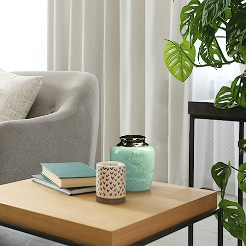 Vintage Chinese Style Ceramic Tea Container