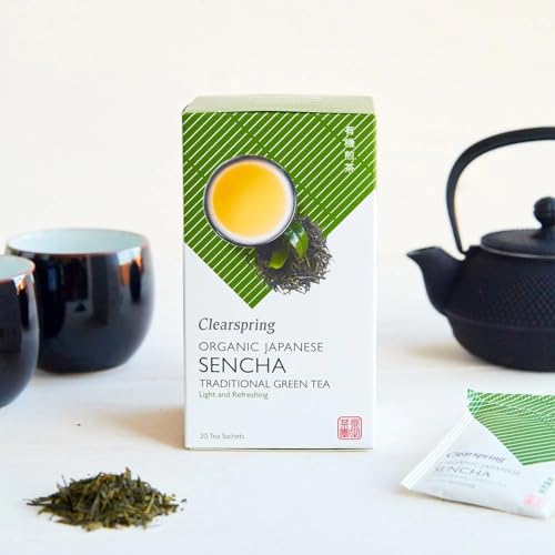 Clearspring Organic Green Tea Sencha - 4 Pack