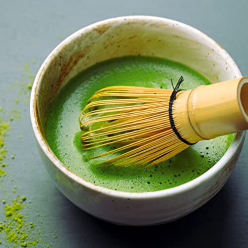 Reusable 120 Prong Bamboo Matcha Tea Whisk - Hand Made
