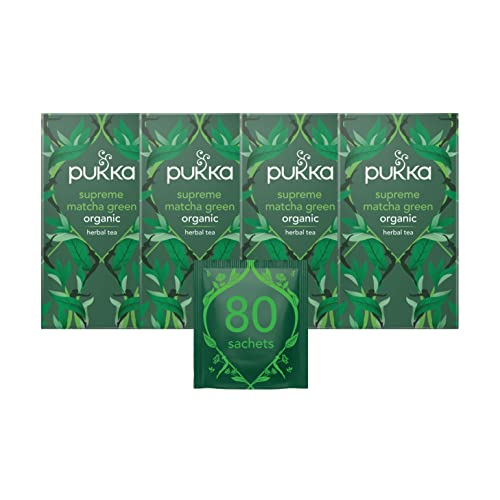 Organic Matcha Green Tea Blend - 4 packs | 80 Sachets