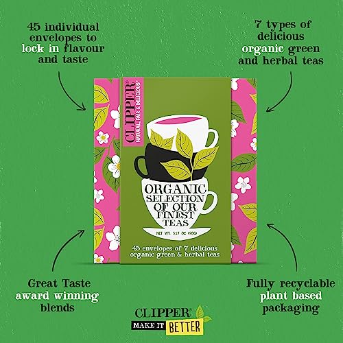Green Tea Gift Box | Assorted Organic Herbal Teas